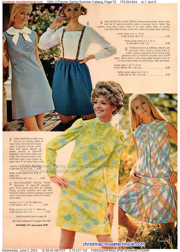 1969 JCPenney Spring Summer Catalog, Page 75