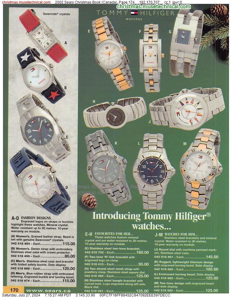 2002 Sears Christmas Book (Canada), Page 174