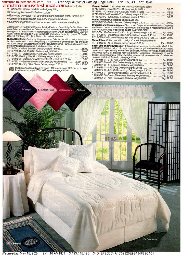 1990 JCPenney Fall Winter Catalog, Page 1398
