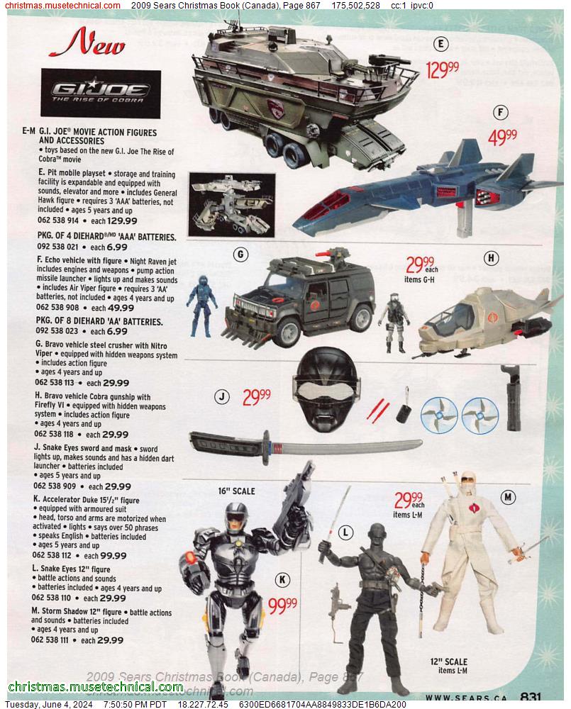 2009 Sears Christmas Book (Canada), Page 867