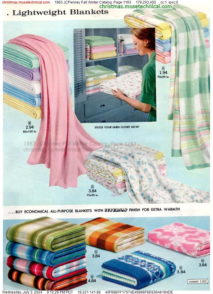 1963 JCPenney Fall Winter Catalog, Page 1163