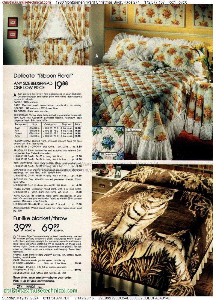 1980 Montgomery Ward Christmas Book, Page 274