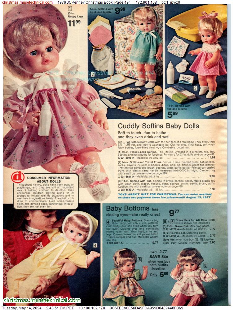 1976 JCPenney Christmas Book, Page 494