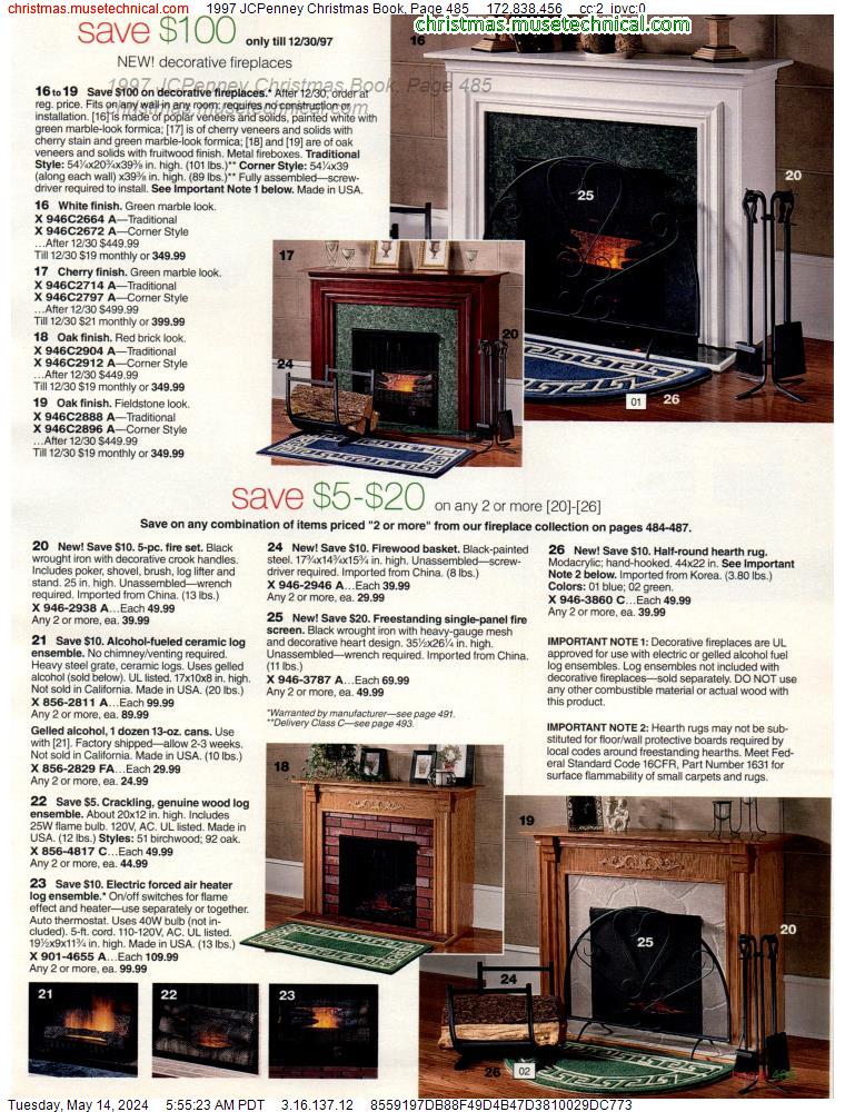 1997 JCPenney Christmas Book, Page 485