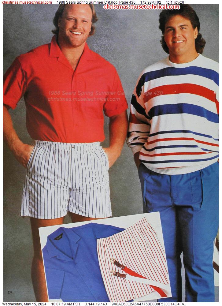 1988 Sears Spring Summer Catalog, Page 430