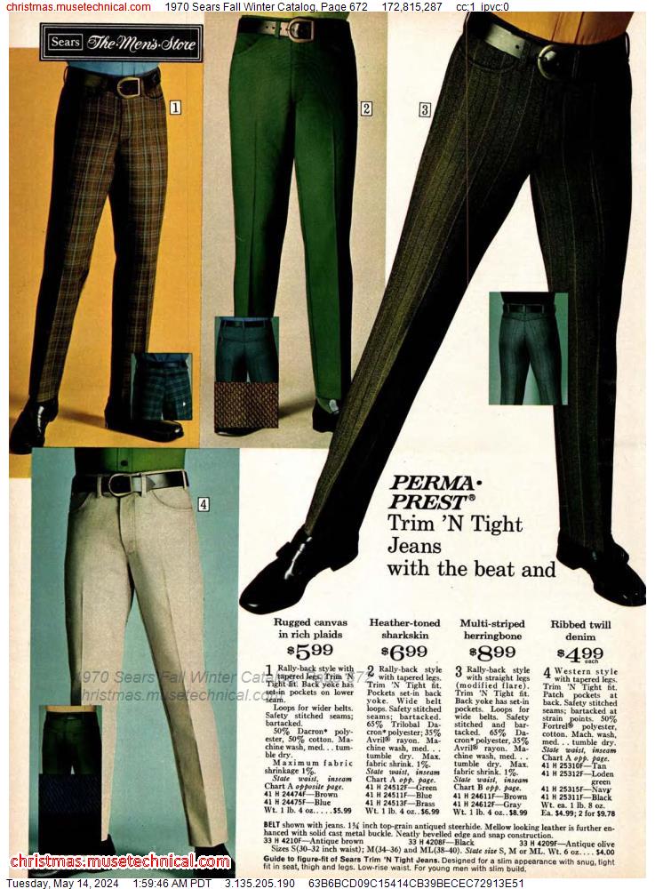 1970 Sears Fall Winter Catalog, Page 672