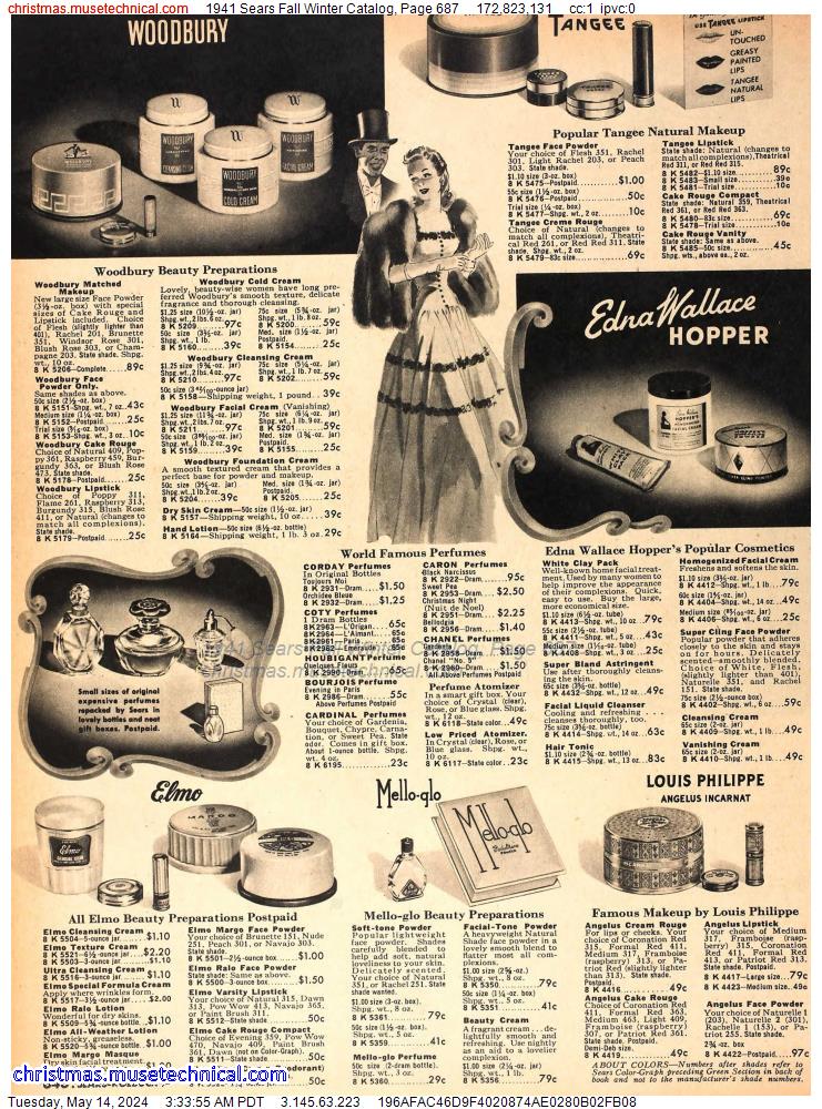 1941 Sears Fall Winter Catalog, Page 687