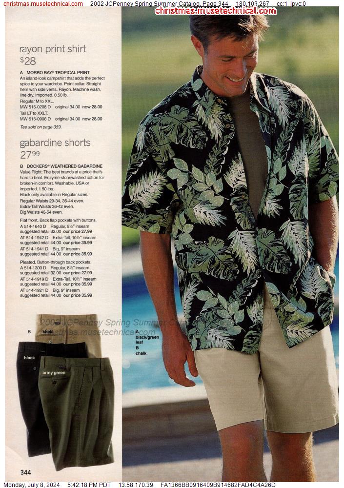 2002 JCPenney Spring Summer Catalog, Page 344
