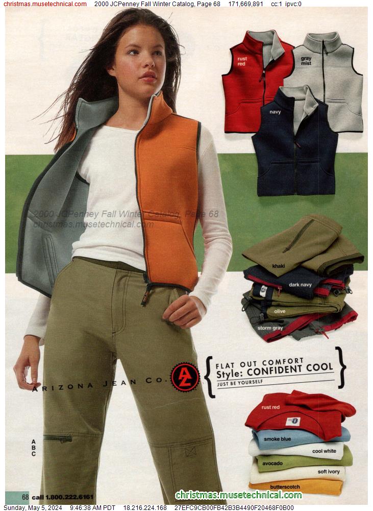 2000 JCPenney Fall Winter Catalog, Page 68
