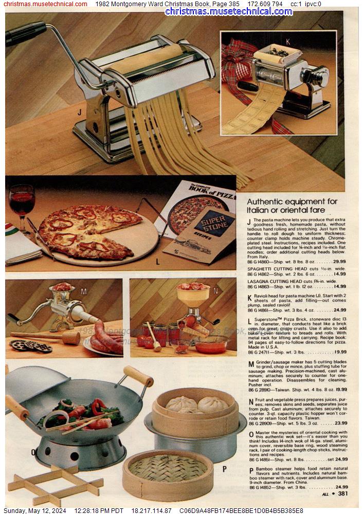1982 Montgomery Ward Christmas Book, Page 385