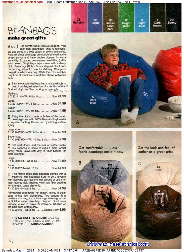 1989 Sears Christmas Book, Page 354