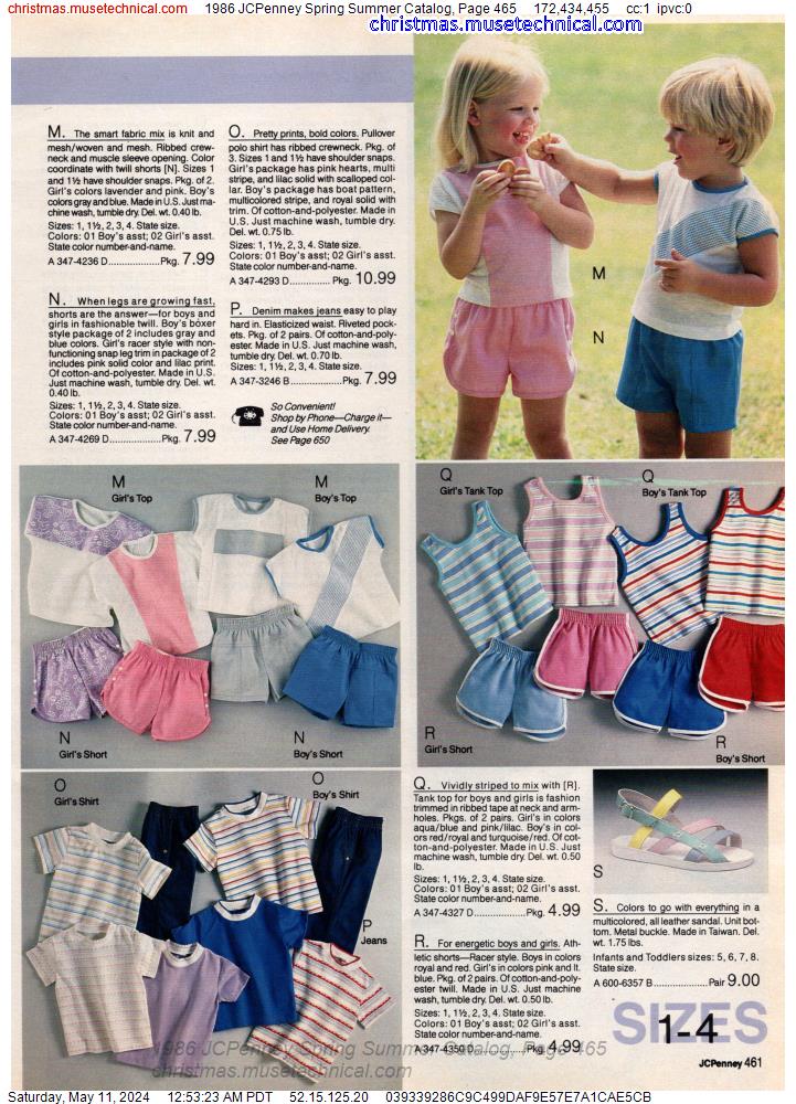 1986 JCPenney Spring Summer Catalog, Page 465