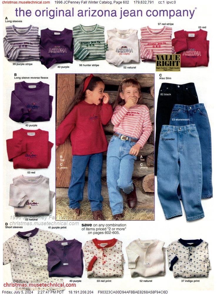 1996 JCPenney Fall Winter Catalog, Page 602