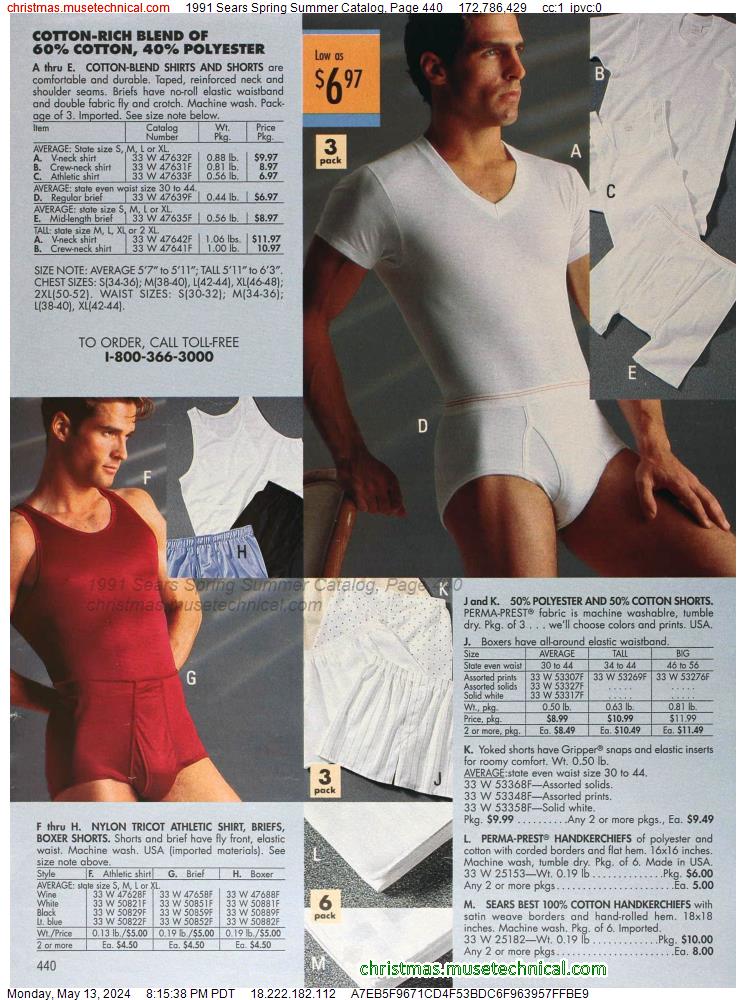 1991 Sears Spring Summer Catalog, Page 440