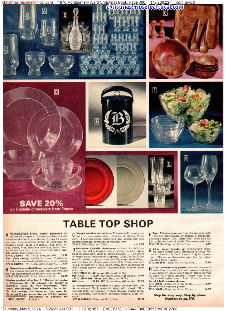 1976 Montgomery Ward Christmas Book, Page 306