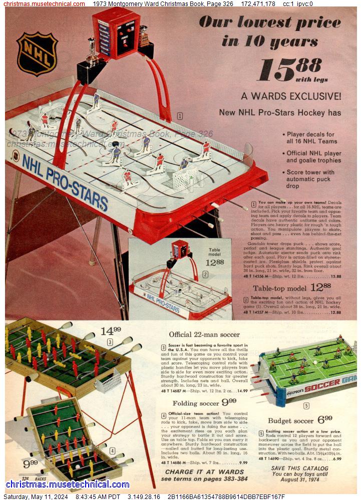 1973 Montgomery Ward Christmas Book, Page 326