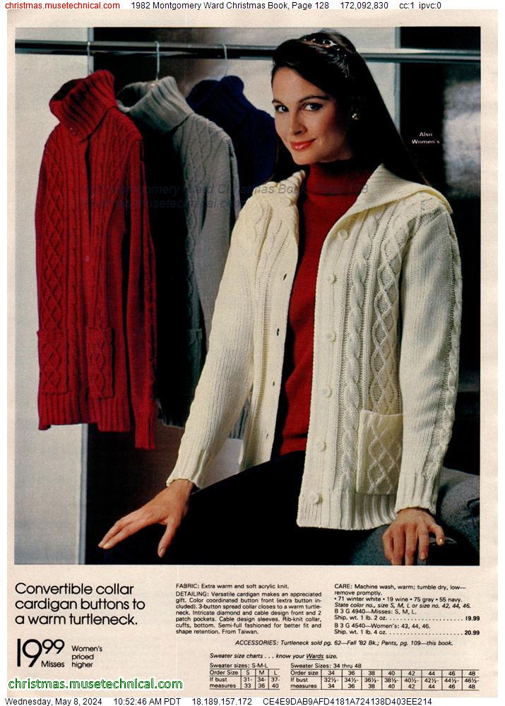 1982 Montgomery Ward Christmas Book, Page 128