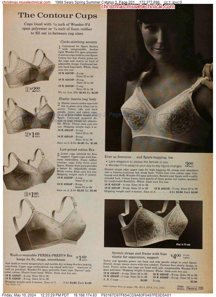 1968 Sears Spring Summer Catalog 2, Page 201