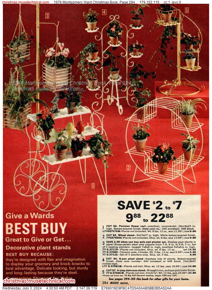 1976 Montgomery Ward Christmas Book, Page 284
