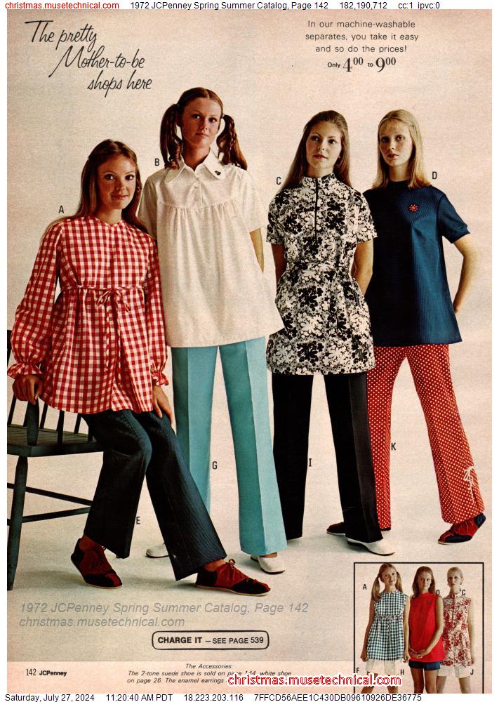 1972 JCPenney Spring Summer Catalog, Page 142