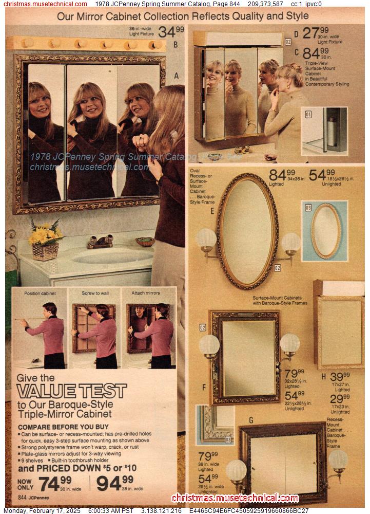 1978 JCPenney Spring Summer Catalog, Page 844