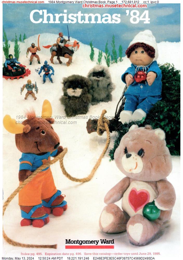 1984 Montgomery Ward Christmas Book, Page 1