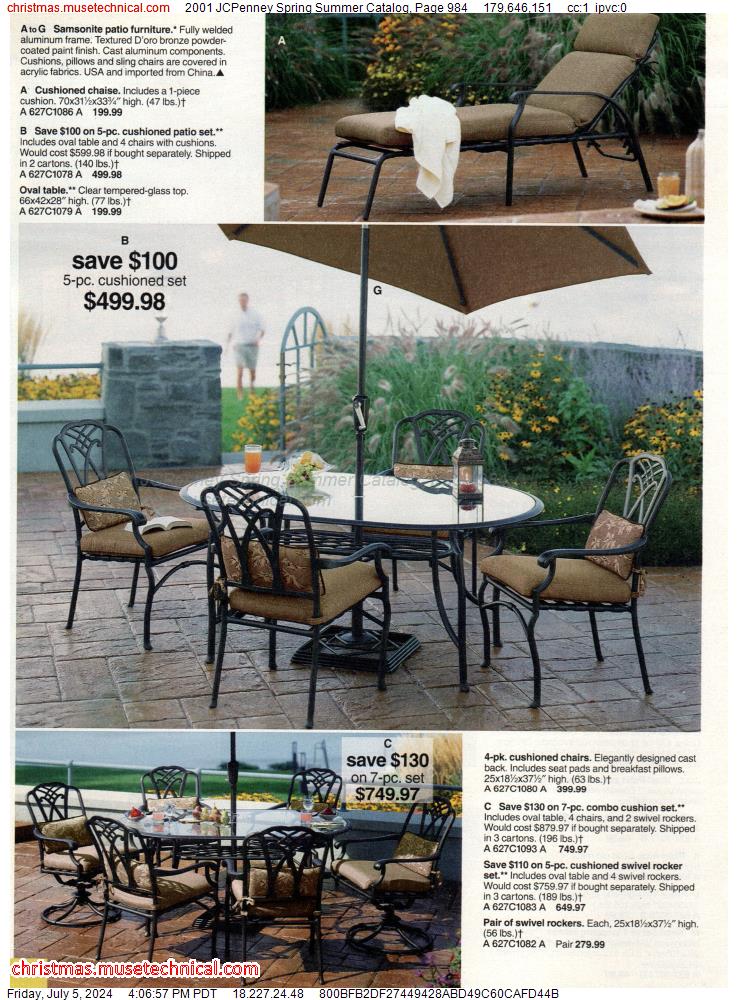2001 JCPenney Spring Summer Catalog, Page 984