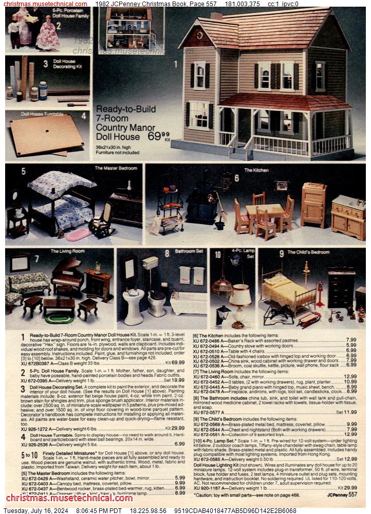 1982 JCPenney Christmas Book, Page 557