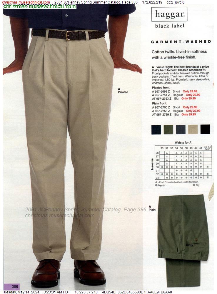 2001 JCPenney Spring Summer Catalog, Page 386
