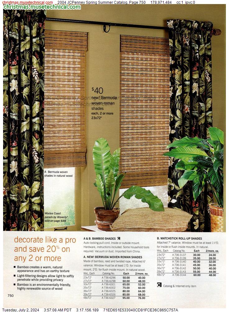 2004 JCPenney Spring Summer Catalog, Page 750