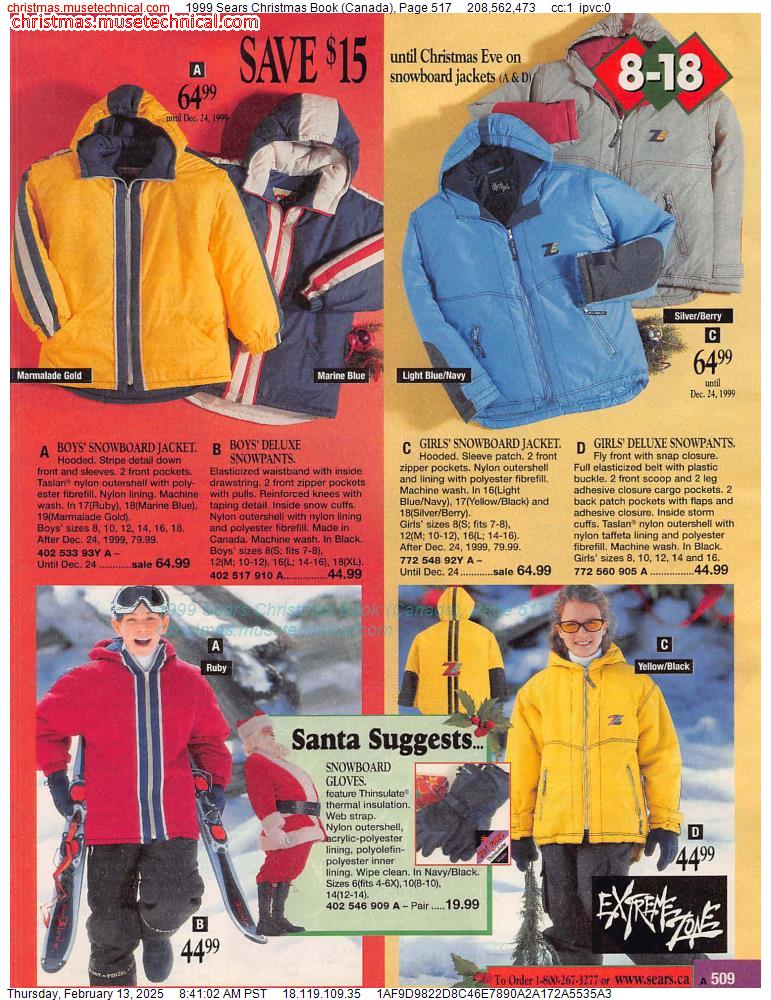 1999 Sears Christmas Book (Canada), Page 517