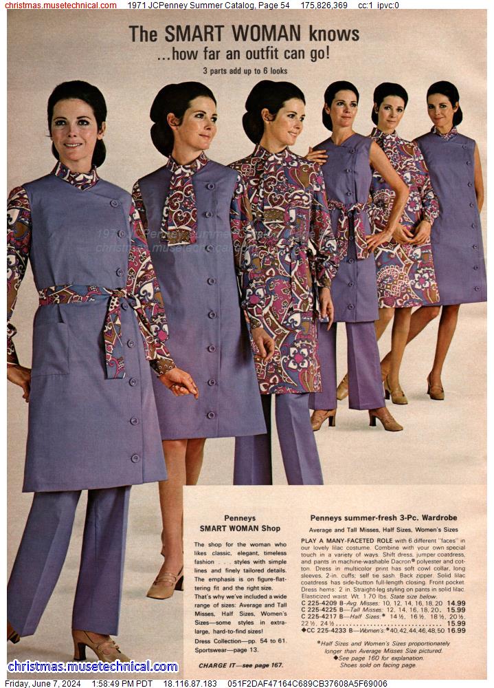 1971 JCPenney Summer Catalog, Page 54