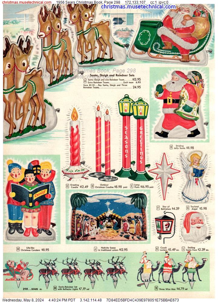 1956 Sears Christmas Book, Page 298