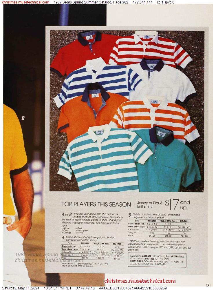 1987 Sears Spring Summer Catalog, Page 382