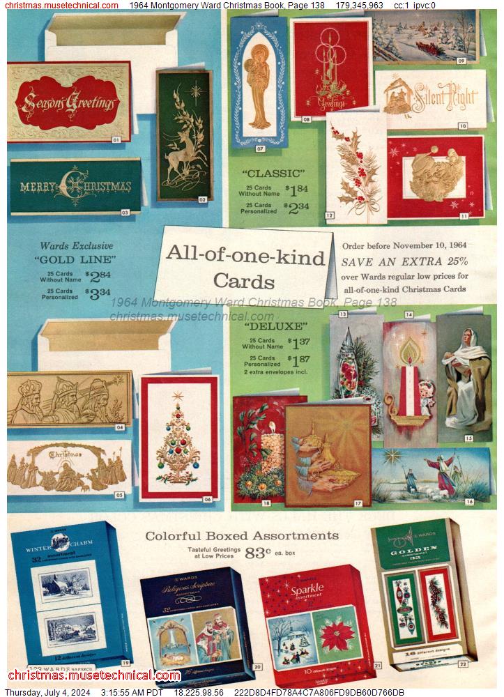 1964 Montgomery Ward Christmas Book, Page 138