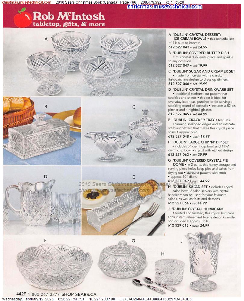 2010 Sears Christmas Book (Canada), Page 466