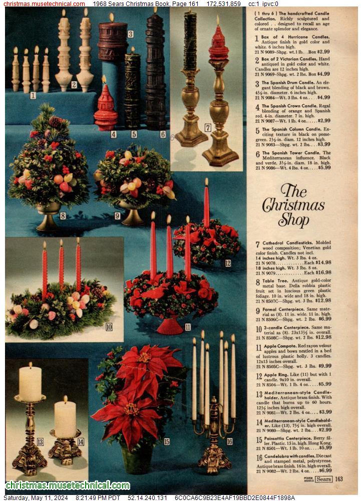 1968 Sears Christmas Book, Page 161