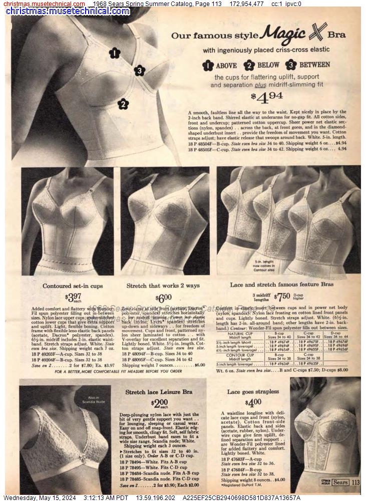 1968 Sears Spring Summer Catalog, Page 113
