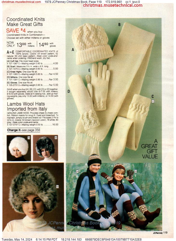1978 JCPenney Christmas Book, Page 119