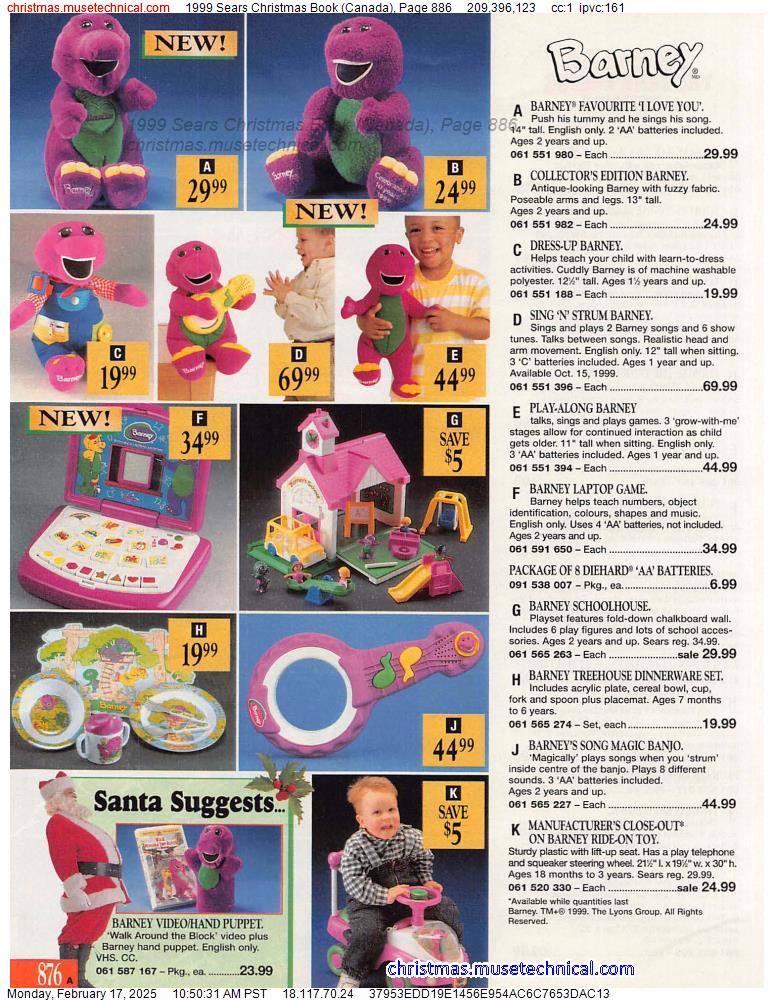 1999 Sears Christmas Book (Canada), Page 886