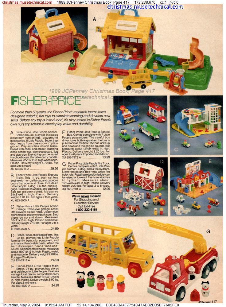 1989 JCPenney Christmas Book, Page 417