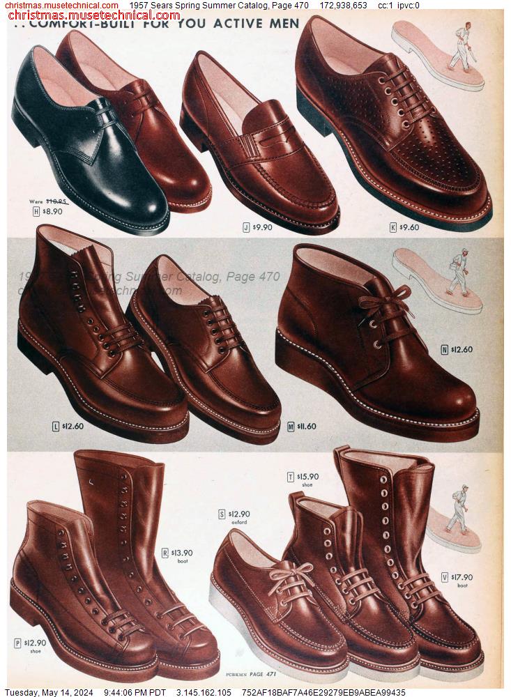 1957 Sears Spring Summer Catalog, Page 470