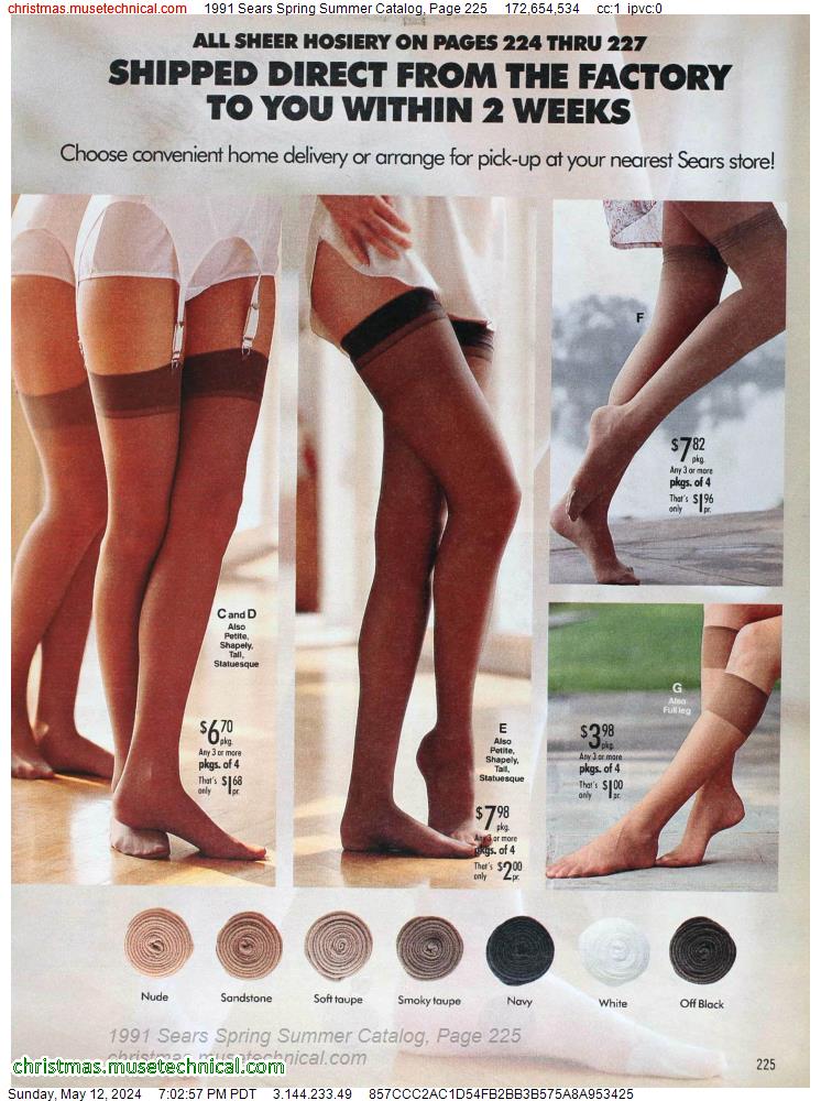 1991 Sears Spring Summer Catalog, Page 225