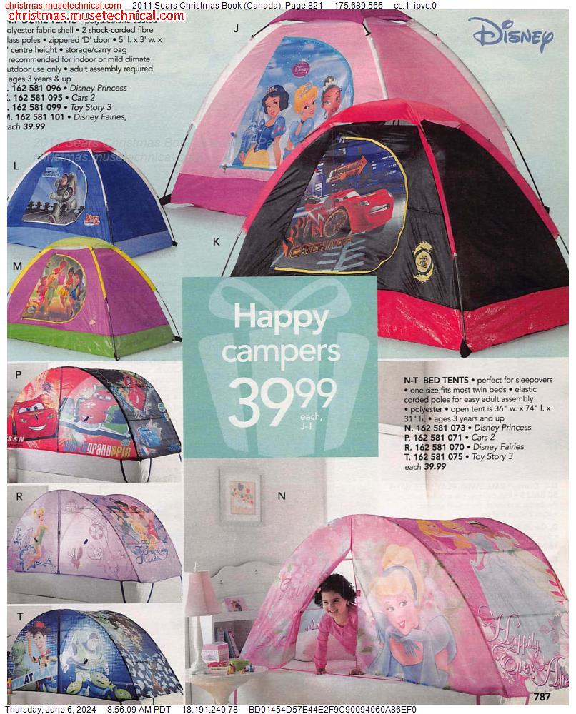 2011 Sears Christmas Book (Canada), Page 821