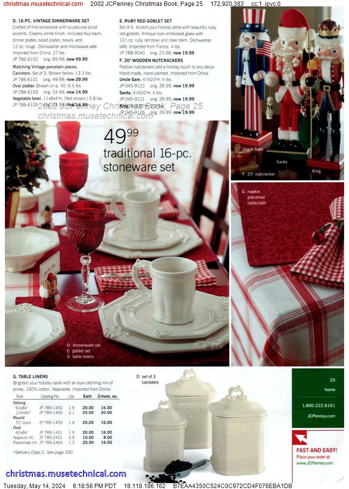 2002 JCPenney Christmas Book, Page 25