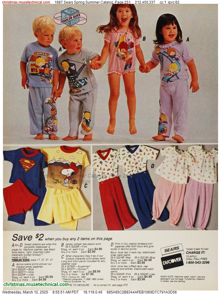 1987 Sears Spring Summer Catalog, Page 251