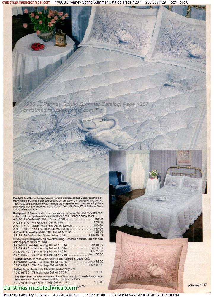 1986 JCPenney Spring Summer Catalog, Page 1207