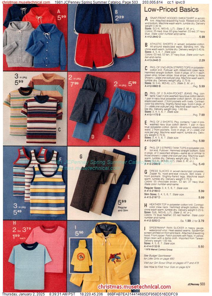 1981 JCPenney Spring Summer Catalog, Page 503