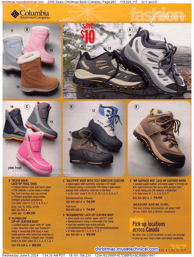 2005 Sears Christmas Book (Canada), Page 363