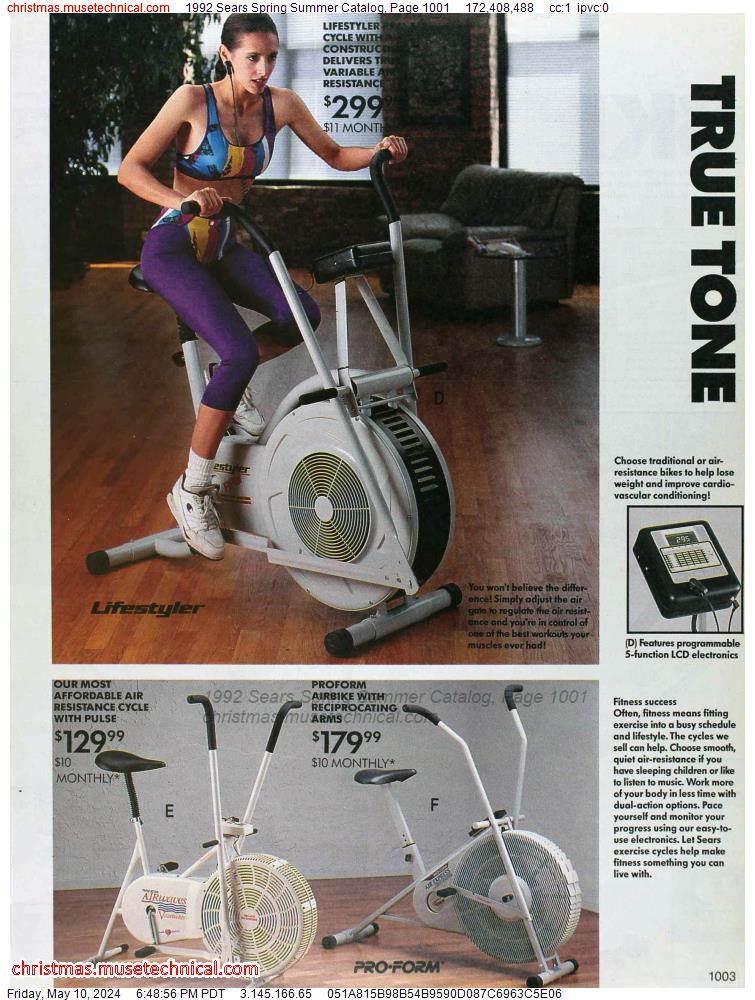 1992 Sears Spring Summer Catalog, Page 1001
